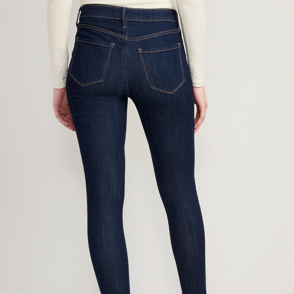 NWT Old Navy High-Waisted Wow Super-Skinny Jeans for Women - Picture 3 of 13